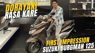 Suzuki Burgman 125  Perpaduan Jepang amp India [upl. by Yemarej]