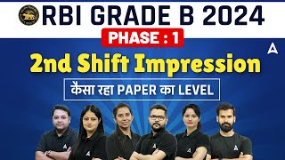 RBI Grade B Analysis 2024  RBI 2024 Exam Level  RBI Phase 1 Exam Review [upl. by Hance537]