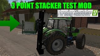 3 point forklift stacker FS17 Test Mod [upl. by Moule]