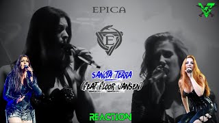 Epica  Sancta Terra Reaction feat Floor Jansen [upl. by Nymsaj]