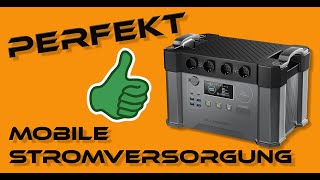 Allpowers S2000 Perfekt für die mobile Stromversorgung [upl. by Ennyroc110]