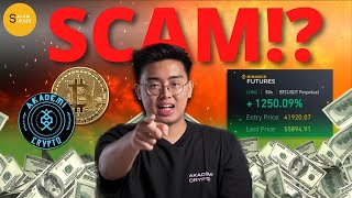 Gw Cobain Kelas 7jt Timothy Ronald AKADEMI CRYPTO SCAM [upl. by Namhcan]