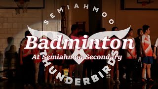 Badminton at Semiahmoo Secondary  20222023 [upl. by Molohs]