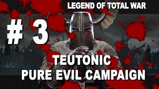 Medieval 2 Pure Evil Teutonic Campaign Part 3 [upl. by Sivehc]