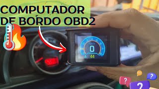 com isso eu tenho controle da temperatura do motor computador de bordo Obd2 portátilquot [upl. by Aicatan]