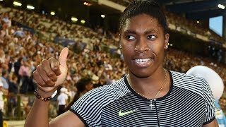 Caster Semenya Takes 400M Race with Furious Finish [upl. by Stephie]