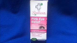 Similasan Pink Eye Relief Review and Experience [upl. by Albers]