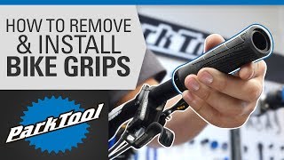 How to Replace Flat Handlebar Bicycle Grips [upl. by Kcerb95]