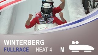 Winterberg  2Man Bobsleigh Heat 4 World Championships 2015  FIBT Official [upl. by Suilienroc]