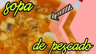 SOPA DE MARISCO Y PESCADO EN OLLA GM [upl. by Sutherlan509]