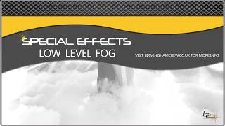 Dry Ice amp Low Level Fog Effects  Birmingham Crew DJs amp Events [upl. by Lathe]