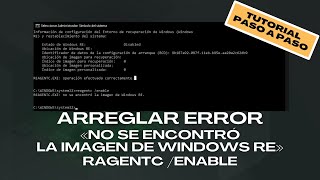 Cómo ARREGLAR ERROR quotREAGENTC ENABLEquot en el ERROR 0x80070643 al ACTUALIZAR WINDOWS 10 KB5034441 [upl. by Kassie]