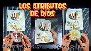 MANUALIDAD Los atributos de Dios PARA NIÑOS CRISTIANOS RosaMariaV 🦋 [upl. by Meir749]