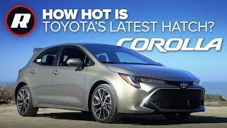 2019 Toyota Corolla XSE Hatchback I cant believe its this good [upl. by Esened]