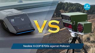 X COP 8700s vs Poliscan [upl. by Ocirne]