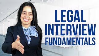 How to Get a BigLaw Job I Interview Fundamentals [upl. by Anirbas426]