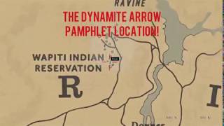 Red Dead Redemption 2  Dynamite Arrow Pamphlet Location [upl. by Ennaj]