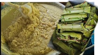 Budbud na Mais Malagkit Bisaya Recipe [upl. by Nwadahs]