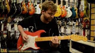 Fender  Custom Shop 56 Stratocaster Demo at GAK [upl. by Lancelle]