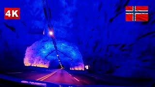 Laerdal Tunnel  Lærdalstunnelen Worlds longest Road Tunnel Norway 🚘🧌🦌🧌🚘 [upl. by Aydidey]