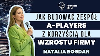 DLACZEGO SKUTECZNA REKRUTACJA JEST AŻ TAK ISTOTNA  NATALIA BOGDAN  FOUNDERS MIND V [upl. by Ronoh]