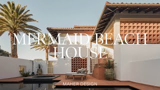 Inside a Dream Beach House With An Amazing Kitchen and Interior Design House Tour [upl. by Mientao179]