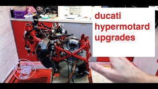 ducati hypermotard upgrades and its really cool [upl. by Lourie794]