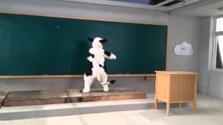 魔人社蒙牛雲端牧場牛老師人偶製作2014 mostudio animatronic cow suit httpwwwmostudiocomtw [upl. by Asirem]