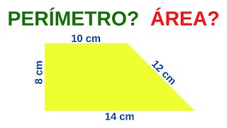 QUAL A MEDIDA DO PERÍMETRO E DA ÁREA DESSA FIGURA ÁREA DO RETÂNGULO E ÁREA DO TRIÂNGULO [upl. by Ttekcirc]