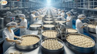 How are millions of jiaozi produced every day using an 1800 year old recipe  China Food [upl. by Teerpnam]