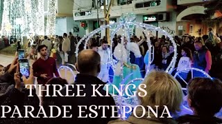 3 KINGS PARADE IN ESTEPONA SPAIN GRAN CABALGATAREYES MAGOS 2023 [upl. by Packton383]