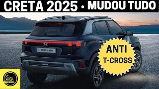 NOVO HYUNDAI CRETA 2025  AGORA MAIS BONITO E TECNOLÓGICO [upl. by Debarath]