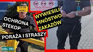 Ochrona STEKOP straszy w Białymstoku  Ubojnia ma mnóstwo zakazów  Szczupak i żołędzie w PERN 191 [upl. by Edik565]