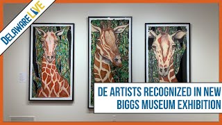 Biggs Museum hosts exhibit of the Delaware Division of the Arts 2024 Artist Fellowship Winners [upl. by Chilton]