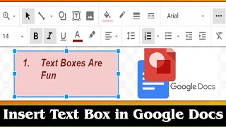 GUIDE How to Insert Text Box in Google Docs Very Easily [upl. by Gilbertson884]