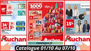 Catalogue Auchan De La Semaine Du 011024 Au 071024 Nouveau Catalogue Auchan France Promotion [upl. by Meeki]