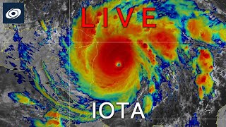 Iota Becomes a Category 5 Hurricane on Approach to Nicaragua and Honduras  Live Update [upl. by Griff]