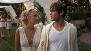 Nate amp Serena kiss at white party Gossip Girl [upl. by Lucilia621]