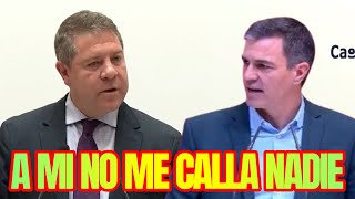 Sánchez QUITA EL MICRÓFONO a Page “A MI NO ME CALLA NADIE” [upl. by Ardnahs]