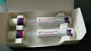 Cosentyx 300mg Injections 25 amp 26 [upl. by Arihs]