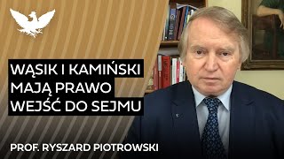 Prof Piotrowski prezydent Duda powinien ponownie ułaskawić Wąsika i Kamińskiego  RZECZoPOLITYCE [upl. by Westfahl]