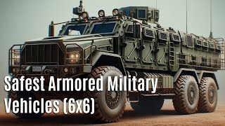 Top 10 Military Vehicles in the World Safest Armored Military Vehicles 6x6 [upl. by Ennayhs]