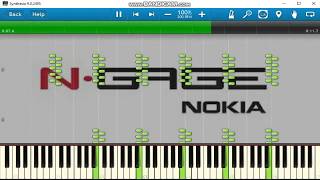 Nokia NGage ringtones on synthesia [upl. by Ecnarf763]