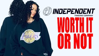 Independent Trading Co The Best Blank Sweatshirt for Streetwear [upl. by Willi]