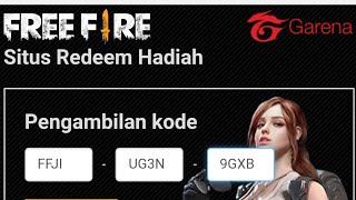 Cara Memasukan Code Redeem Garena Free Fire  Event Grand Final FREE FIRE JAKARTA INVITATIONAL [upl. by Bick247]