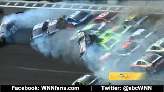 Talladega Crash Video 2012 Massive 25Car Pileup [upl. by Wattenberg232]