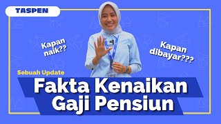 RAPEL KENAIKAN GAJI SELURUH PENSIUNAN PNS 2024 DIMULAI SABTU BESOK INI FAKTANYA [upl. by Shirk]