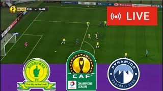 Pyramids vs Mamelodi Sundowns Live African Champions League Match result Gameplay PC pes 2013 [upl. by Okiruy644]