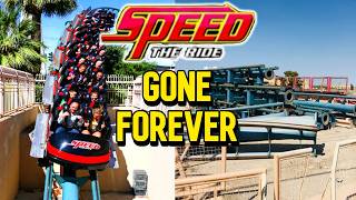 The Tragic Fall of Speed The Ride  The Best Roller Coaster in Las Vegas [upl. by Allin]