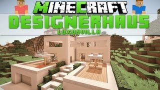 Minecraft Timelapse  Luxusvilla Download [upl. by Ldnek]